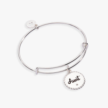 Aunt A Trusting Guide Forever By My Side Charm Bangle