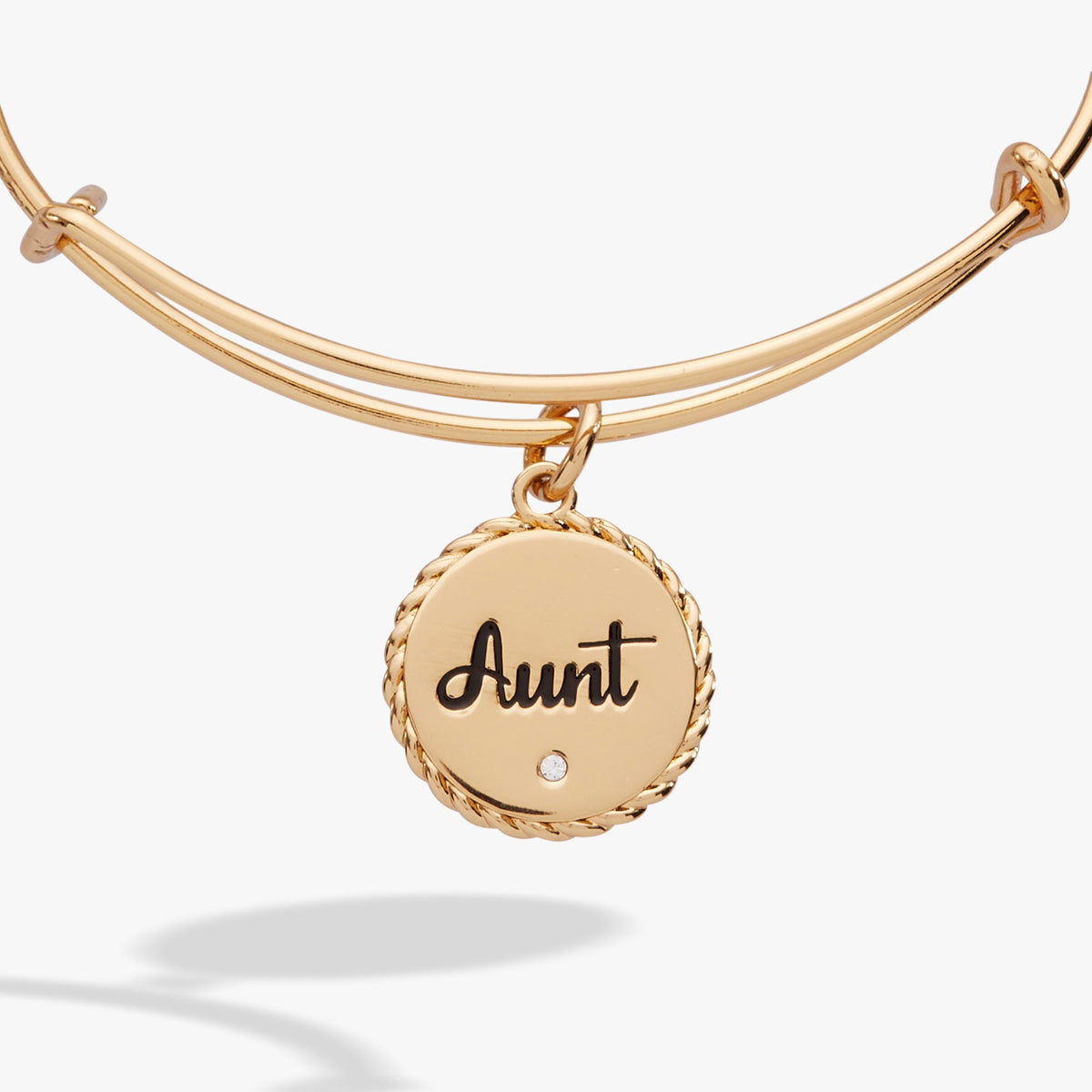Aunt A Trusting Guide Forever By My Side Charm Bangle