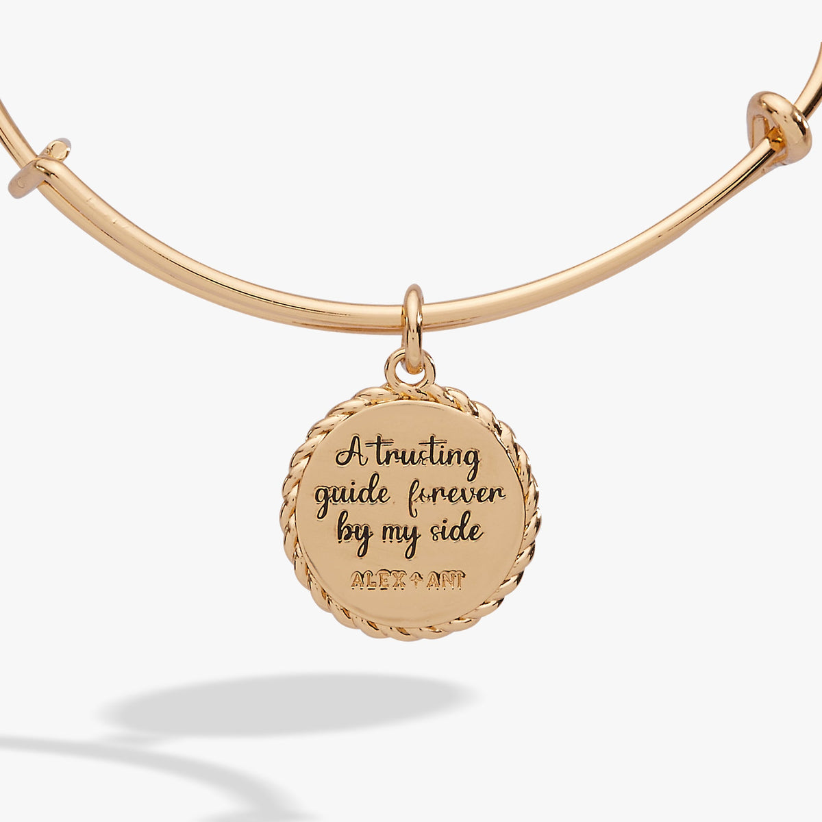 Aunt A Trusting Guide Forever By My Side Charm Bangle