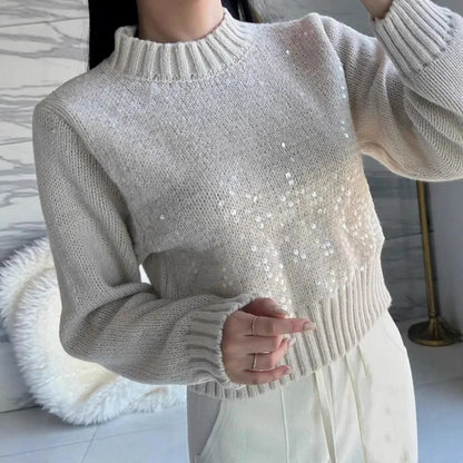Holiday Sequin Sweater