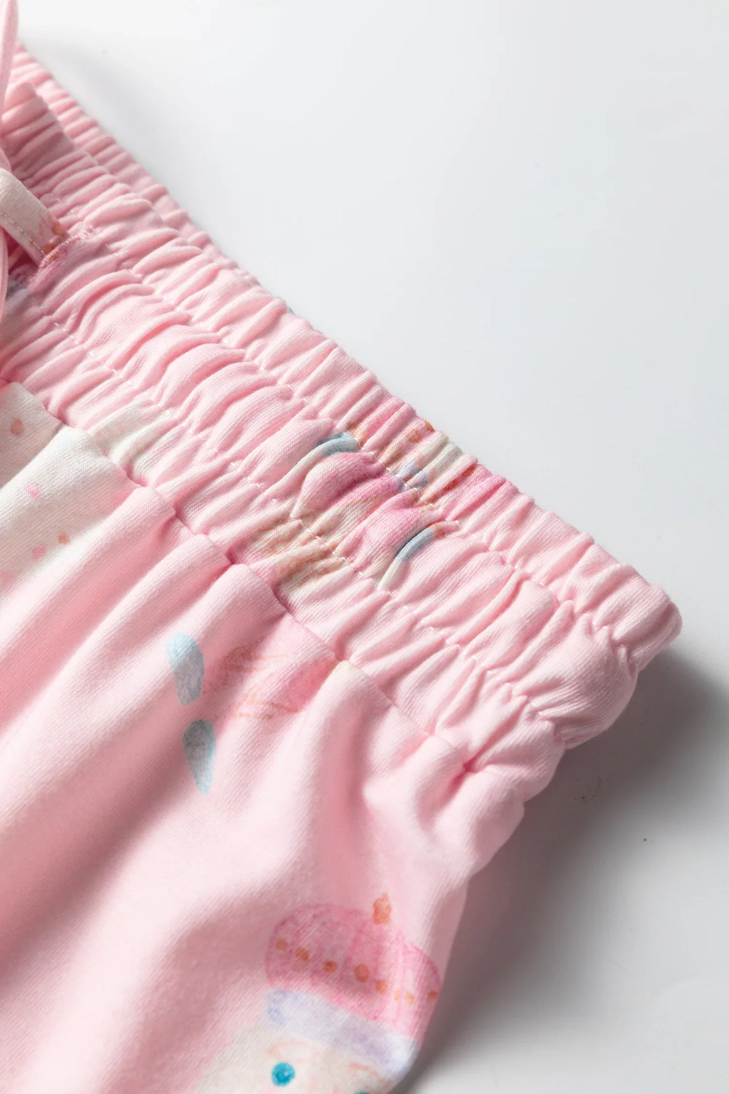 Pink Christmas Tree Nutcracker Pajamas Pant Set