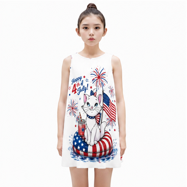 USA 250 Dress | Patriotic Mommy & Me Sundress for Girls