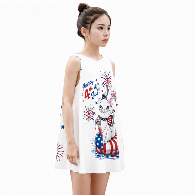 USA 250 Dress | Patriotic Mommy & Me Sundress for Girls