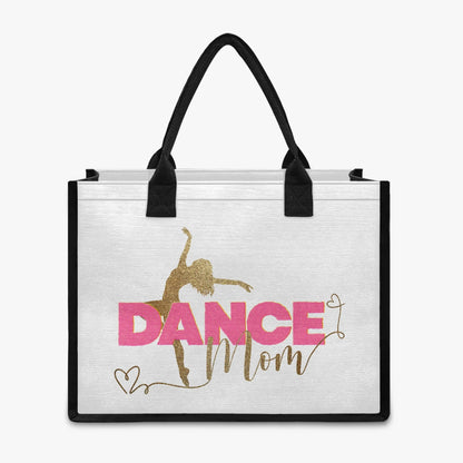 757. Dance Mom Life Sparkle Shopping Tote Bag - Whippie's