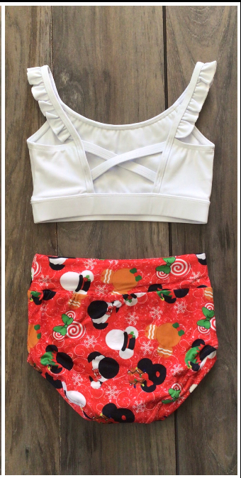 Mouse at Christmas Phoenix Classic 2PC Set | Girls Dancewear