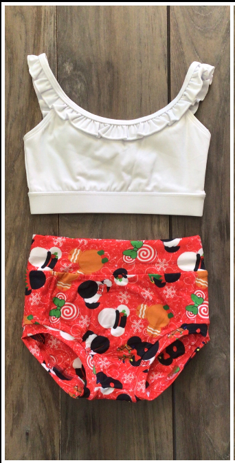 Mouse at Christmas Phoenix Classic 2PC Set | Girls Dancewear