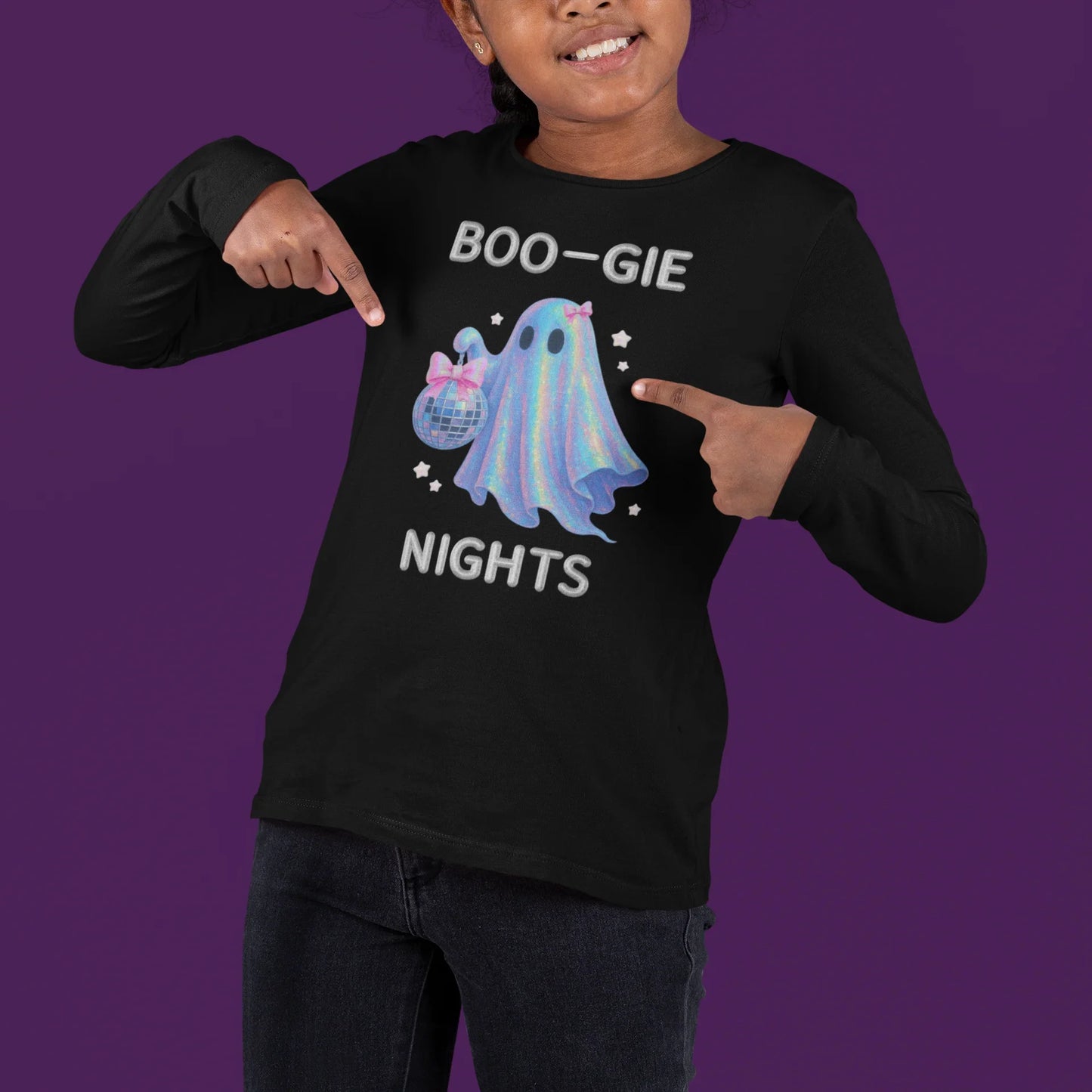 Boo-gie Nights Long-Sleeve Tee