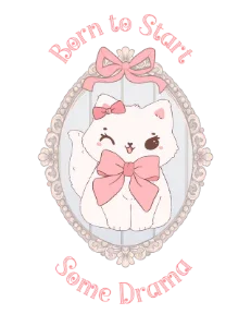 Born to Start Some Drama | Youth Fleece  Sassy Sweatshirt