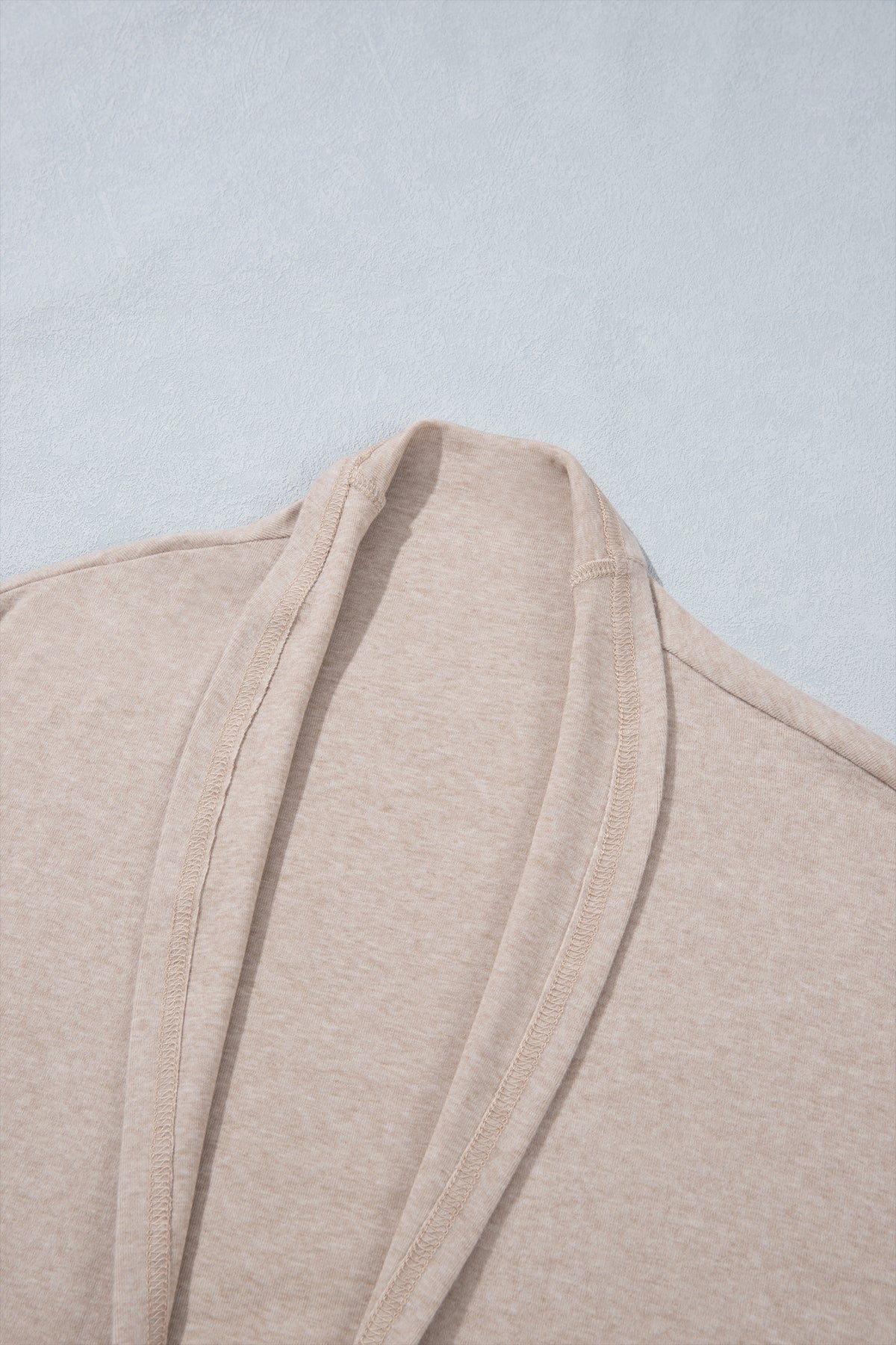 Parchment Solid Color Long Sleeve Tunic Cardigan