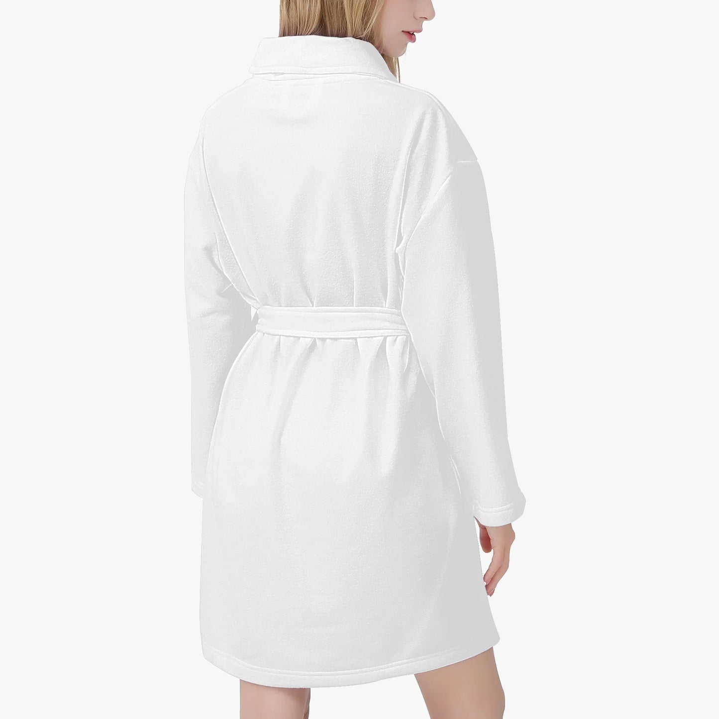 Steamboat Willie - Minnie in Bloom - Women's Loose-fitting Bathrobe - Whippie's