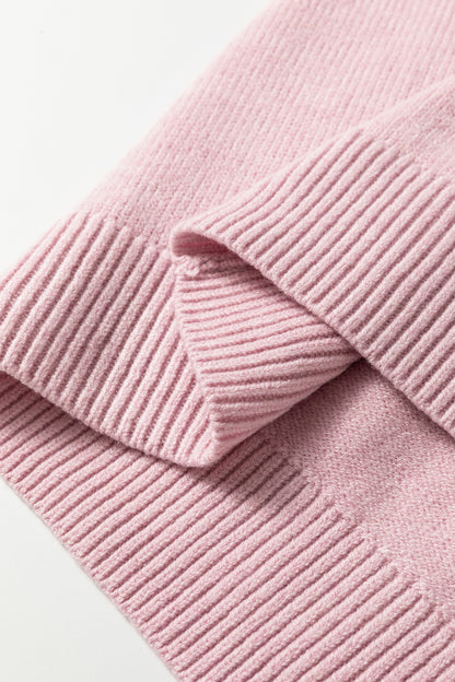Baggy Love Sweater | Pink Graphic Pullover
