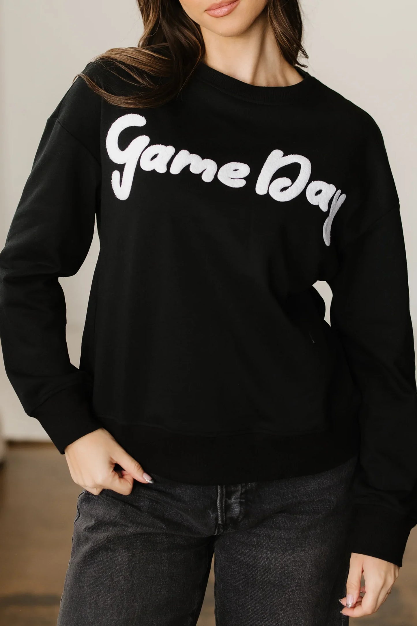 Chenille Game Day Sweatshirt