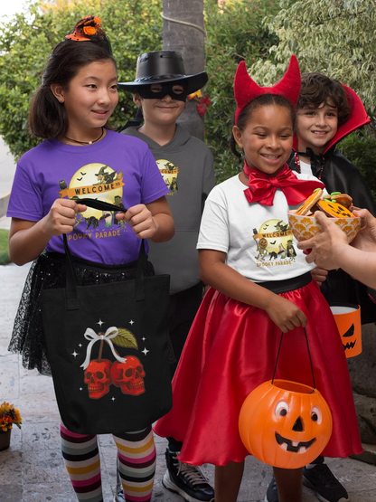 Cherry Skulls Convention Tote - Spooky & Sweet!