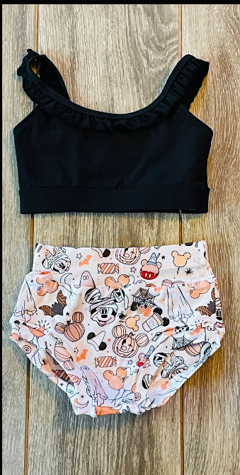 Spooky Mouse Halloween Phoenix 2PC Set | Girls Dancewear