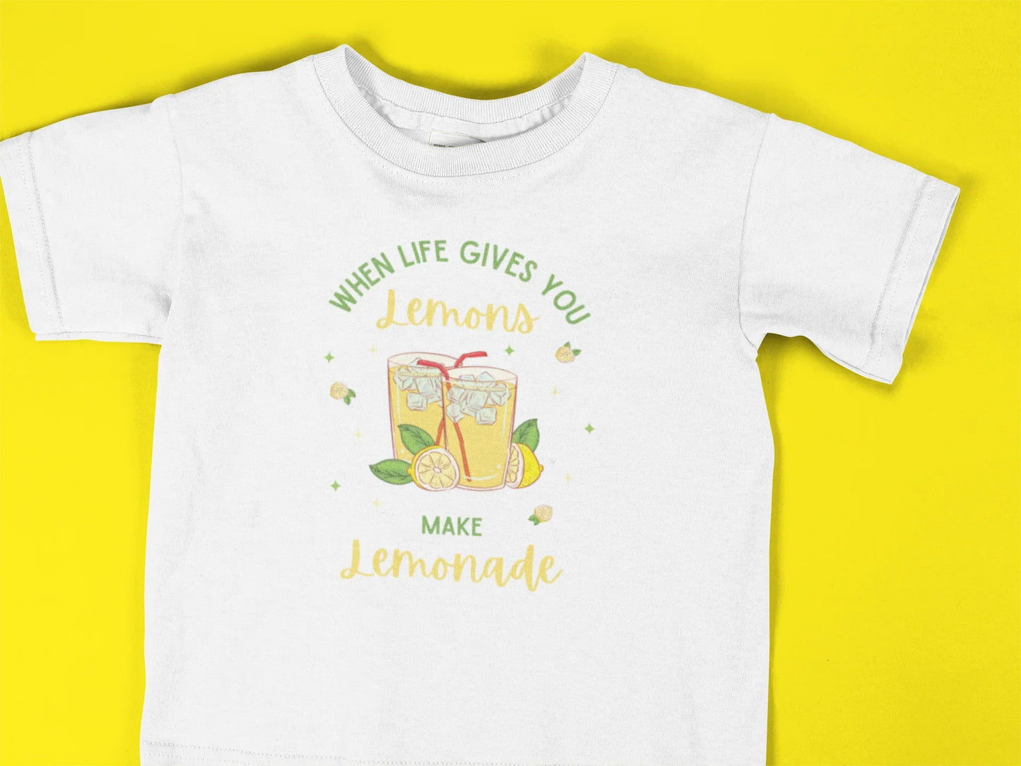 Squeeze the Day: Kids' Lemonade T-Shirt - Make Life Sweet!