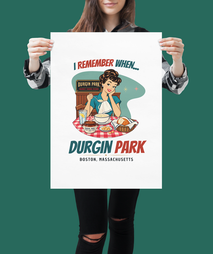 New England Food Memories Poster Set | I Remember When 18×24