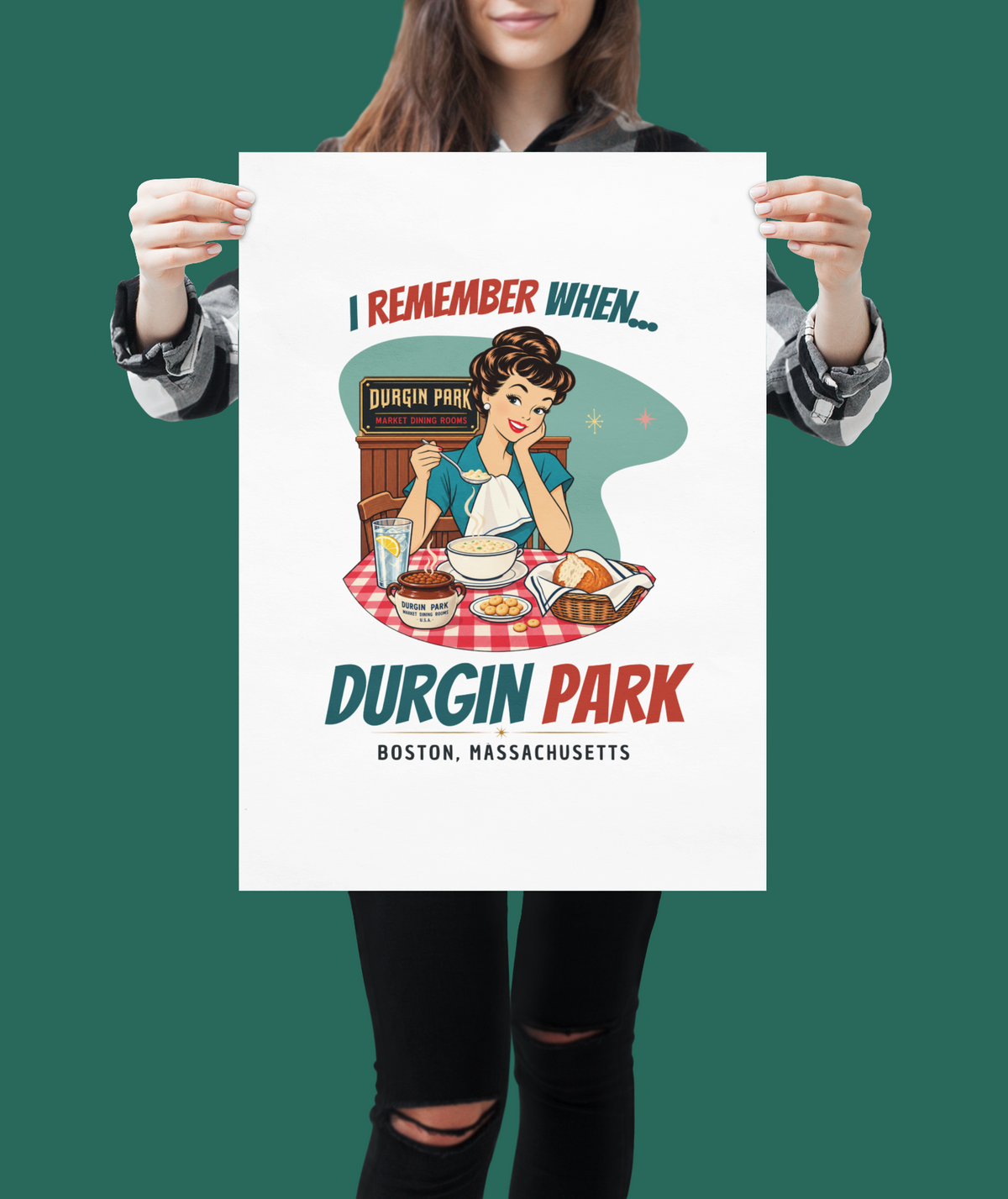 Durgin-Park Poster | I Remember When 18×24 Wall Art