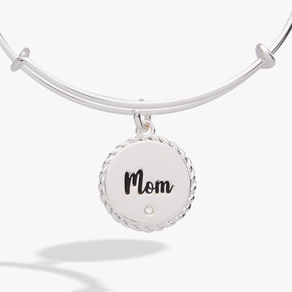 Mom Bonded By Love Connected For Life Charm Bangle