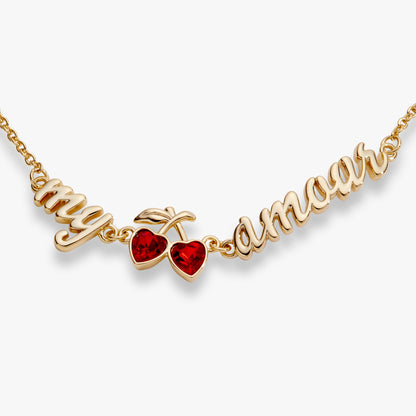 My Cherry Amour In-Line Chain Bracelet