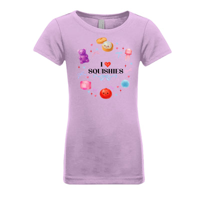 Lilac - N3710 - FRONT I Love Squishies Tee