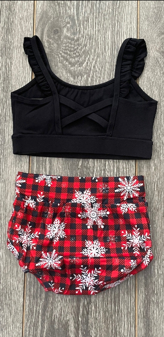 Buffalo Plaid Bliss Phoenix 2PC Set | Girls Dancewear