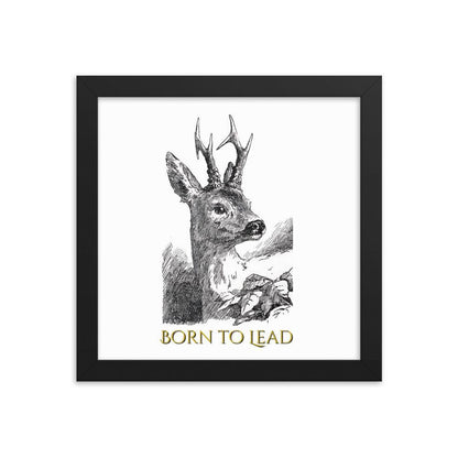 Bambi - Born to Lead - Framed photo paper poster - Whippie's