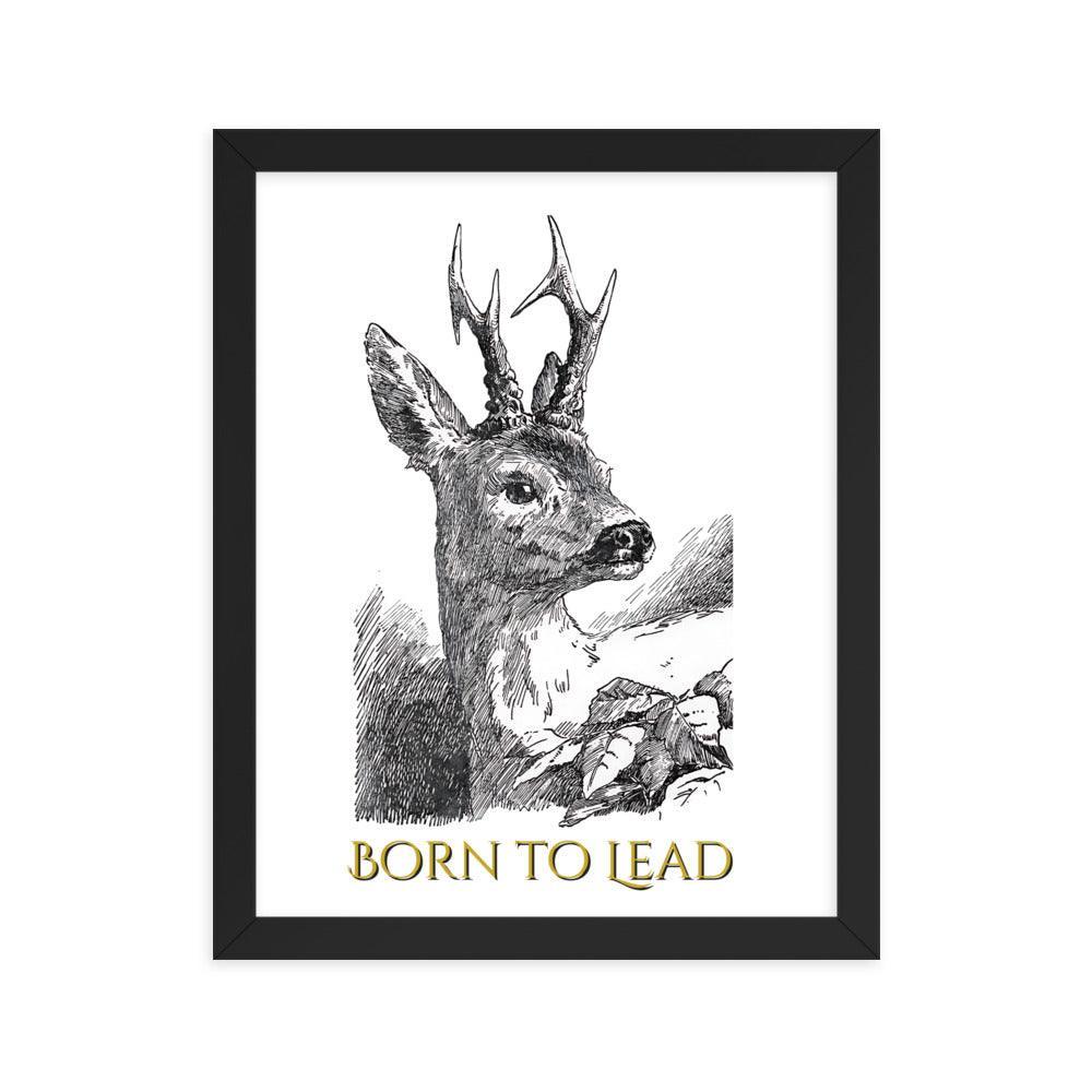 Bambi - Born to Lead - Framed photo paper poster - Whippie's