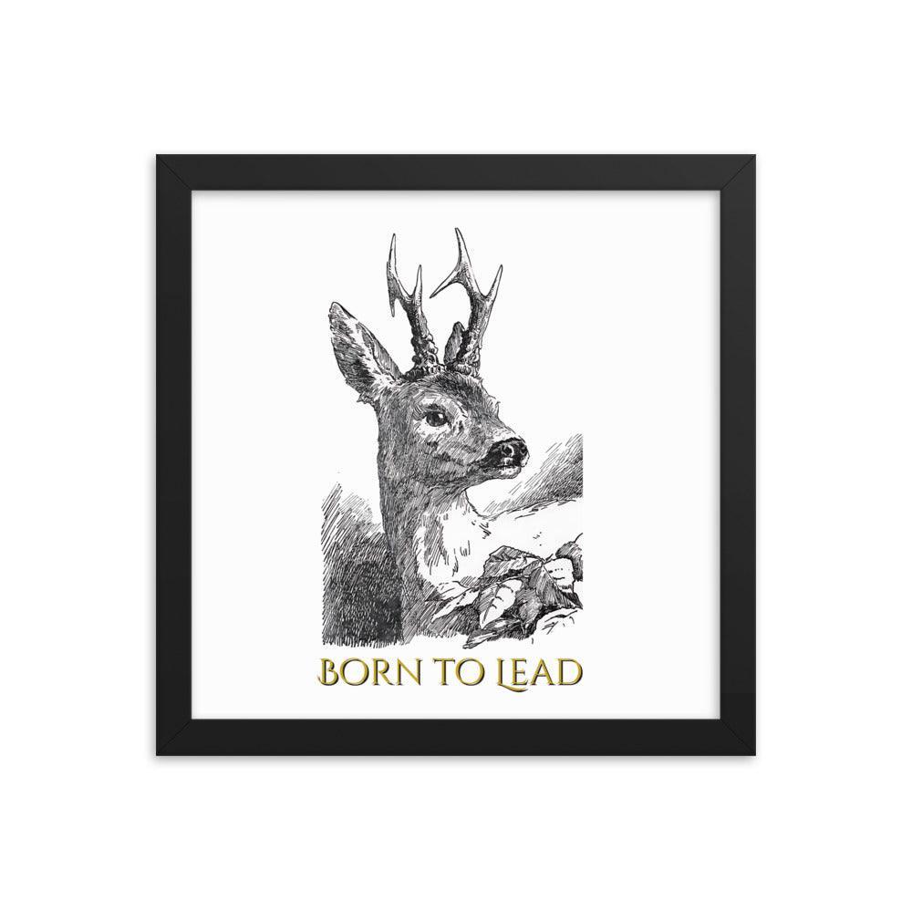 Bambi - Born to Lead - Framed photo paper poster - Whippie's