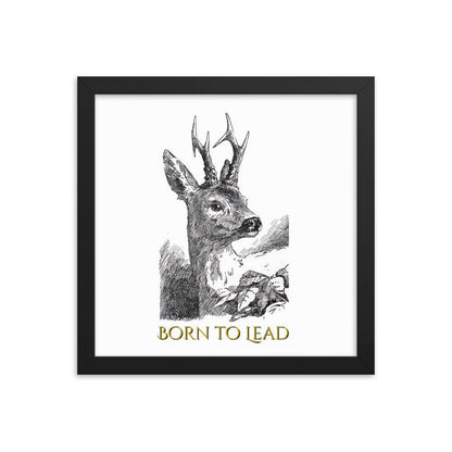 Bambi - Born to Lead - Framed photo paper poster - Whippie's
