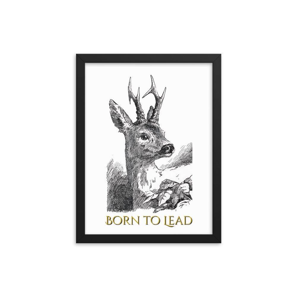 Bambi - Born to Lead - Framed photo paper poster - Whippie's