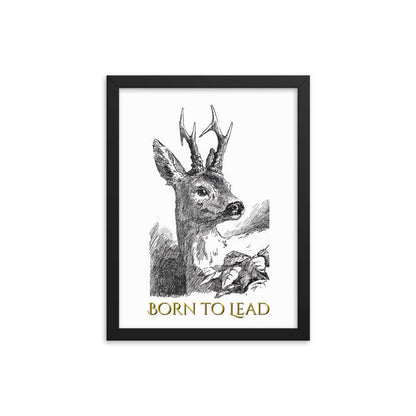 Bambi - Born to Lead - Framed photo paper poster - Whippie's