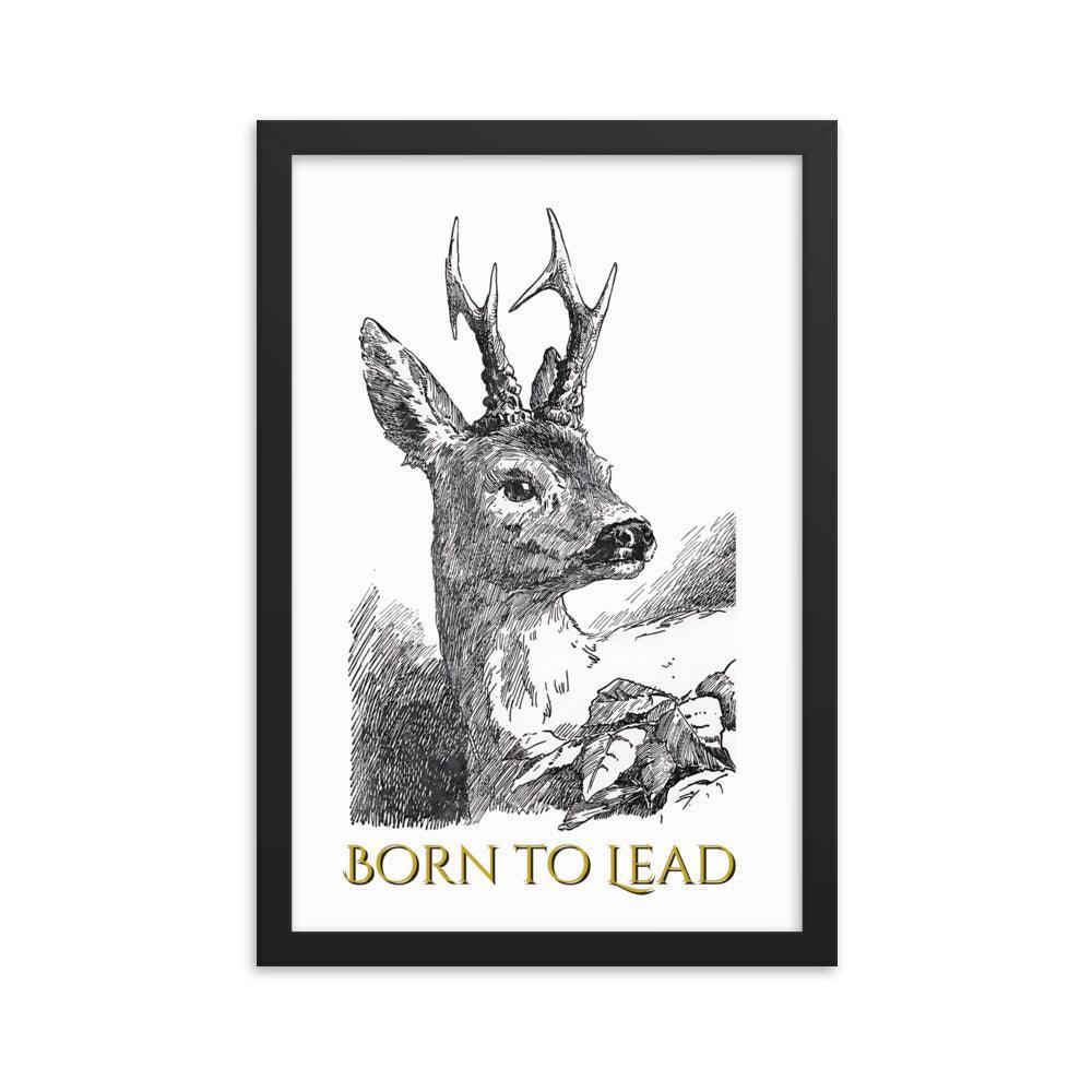Bambi - Born to Lead - Framed photo paper poster - Whippie's