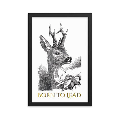 Bambi - Born to Lead - Framed photo paper poster - Whippie's