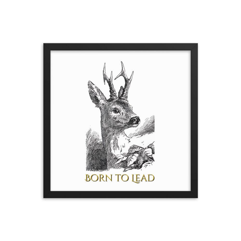 Bambi - Born to Lead - Framed photo paper poster - Whippie's