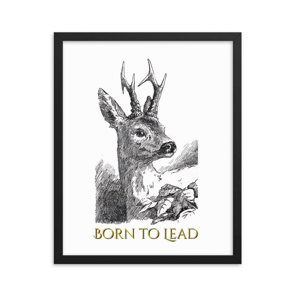 Bambi - Born to Lead - Framed photo paper poster - Whippie's