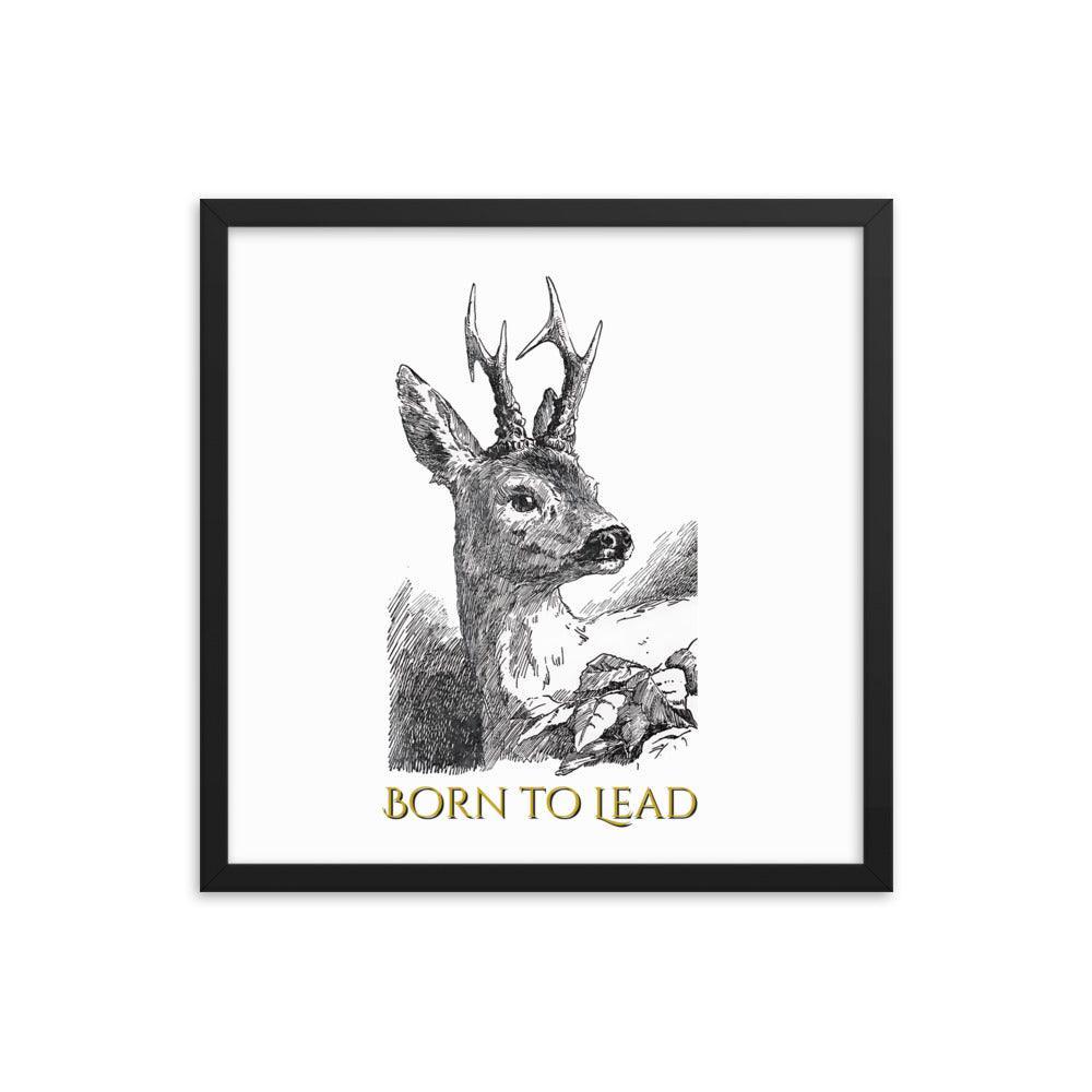 Bambi - Born to Lead - Framed photo paper poster - Whippie's