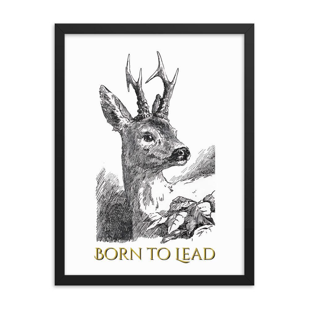 Bambi - Born to Lead - Framed photo paper poster - Whippie's