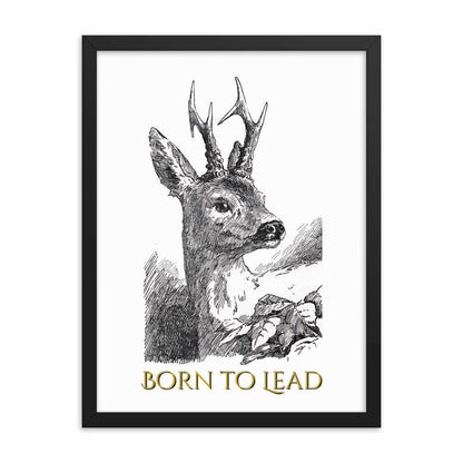 Bambi - Born to Lead - Framed photo paper poster - Whippie's