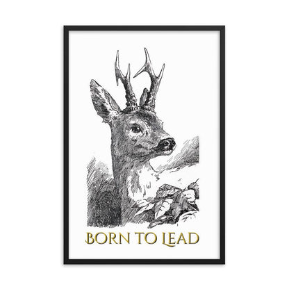 Bambi - Born to Lead - Framed photo paper poster - Whippie's