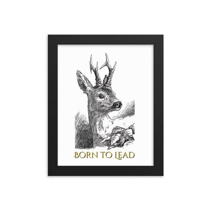 Bambi - Born to Lead - Framed photo paper poster - Whippie's