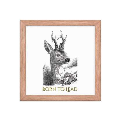 Bambi - Born to Lead - Framed photo paper poster - Whippie's