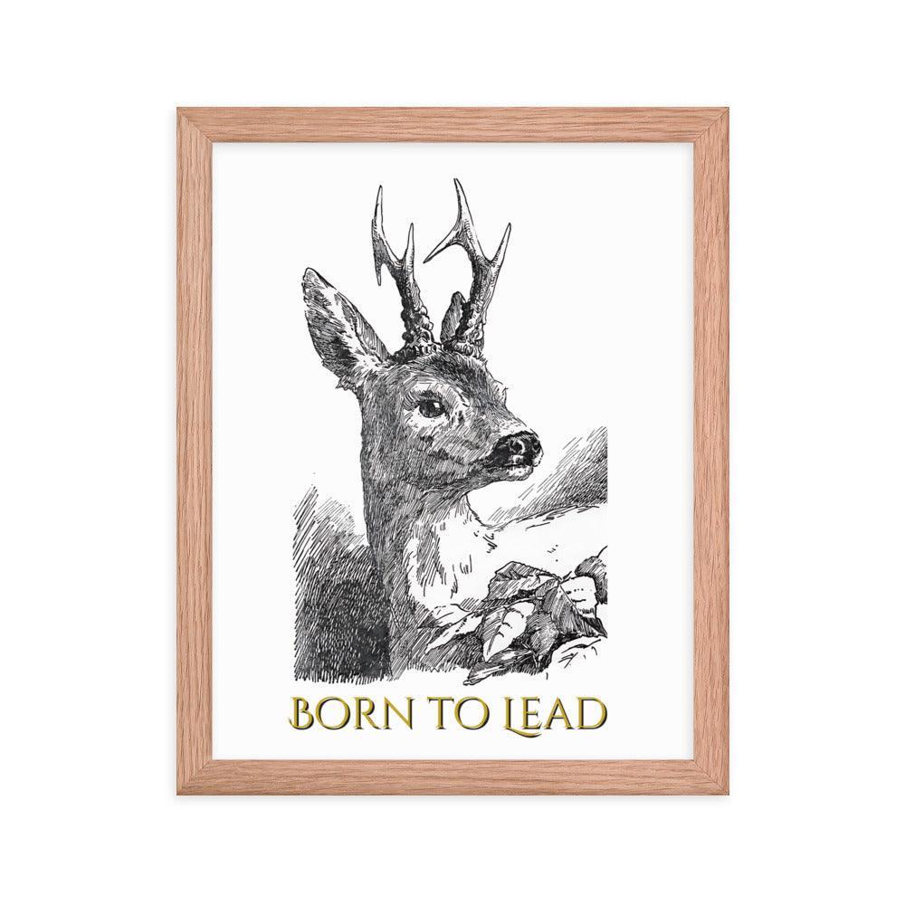 Bambi - Born to Lead - Framed photo paper poster - Whippie's