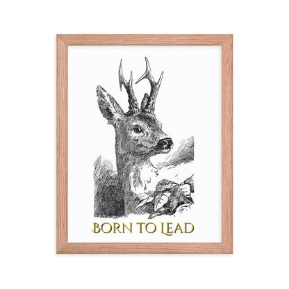 Bambi - Born to Lead - Framed photo paper poster - Whippie's