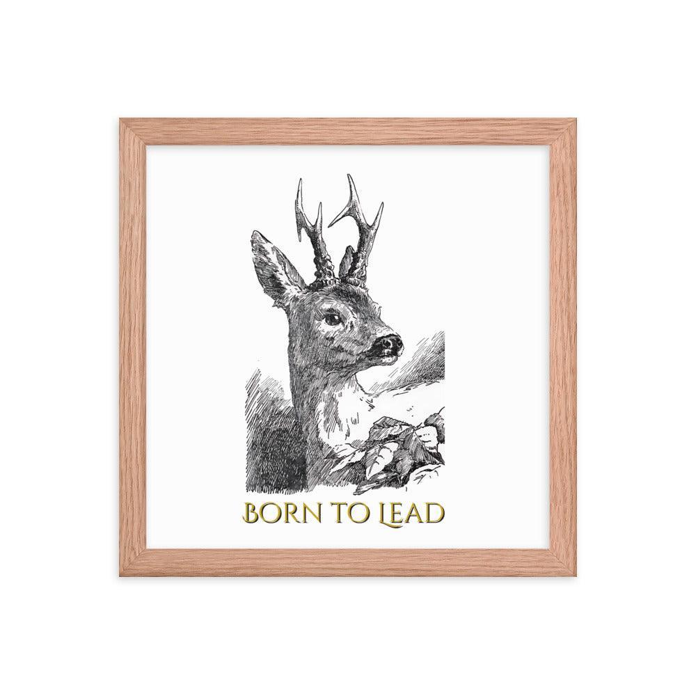 Bambi - Born to Lead - Framed photo paper poster - Whippie's