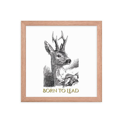 Bambi - Born to Lead - Framed photo paper poster - Whippie's