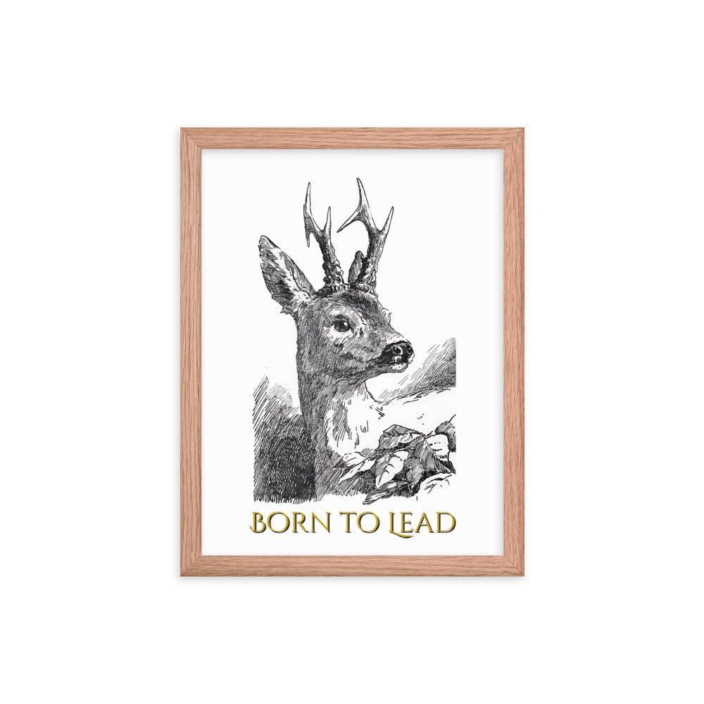 Bambi - Born to Lead - Framed photo paper poster - Whippie's