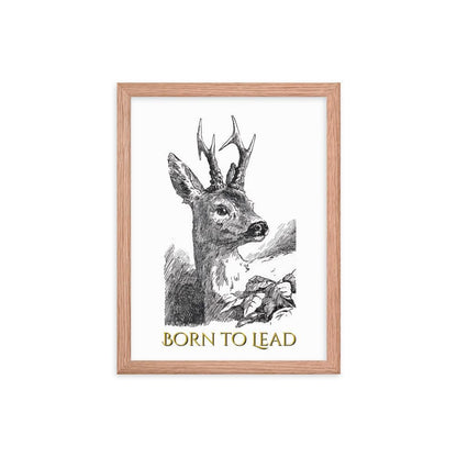 Bambi - Born to Lead - Framed photo paper poster - Whippie's