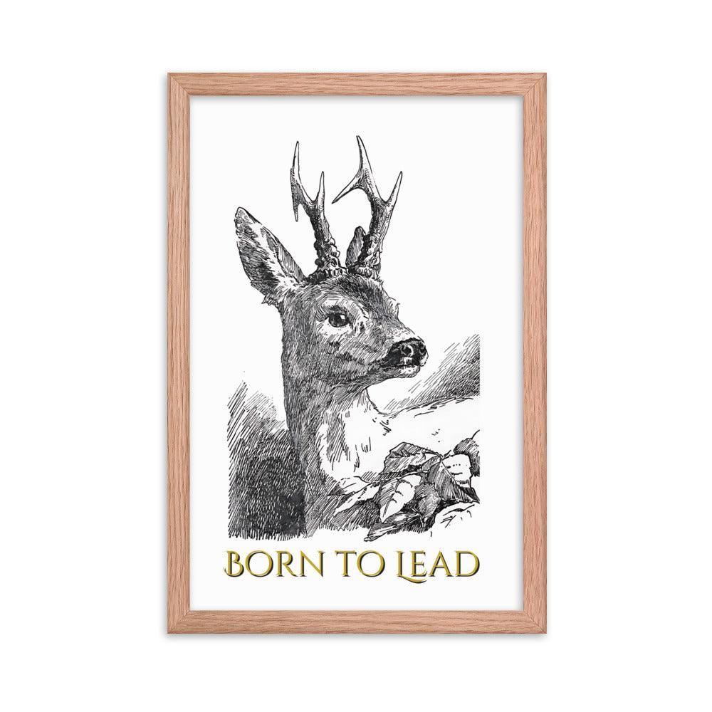 Bambi - Born to Lead - Framed photo paper poster - Whippie's