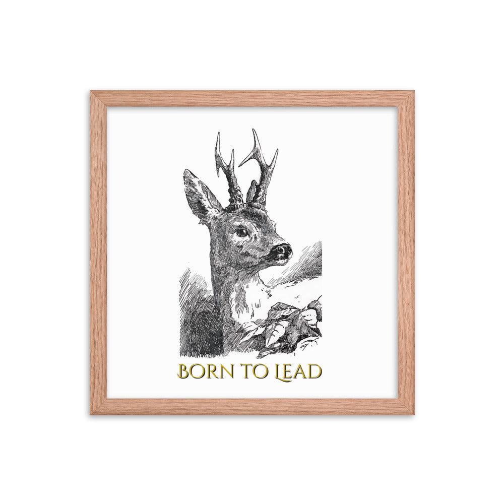 Bambi - Born to Lead - Framed photo paper poster - Whippie's
