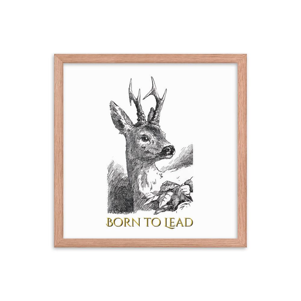 Bambi - Born to Lead - Framed photo paper poster - Whippie's